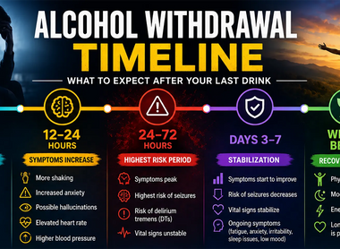 Alcohol Withdrawal Timeline: Symptoms, Stages & What to Expect