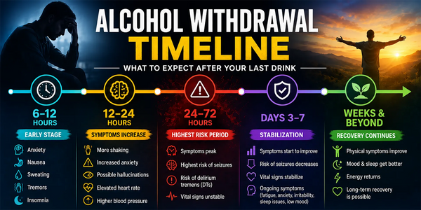 Alcohol Withdrawal Timeline: Symptoms, Stages & What to Expect